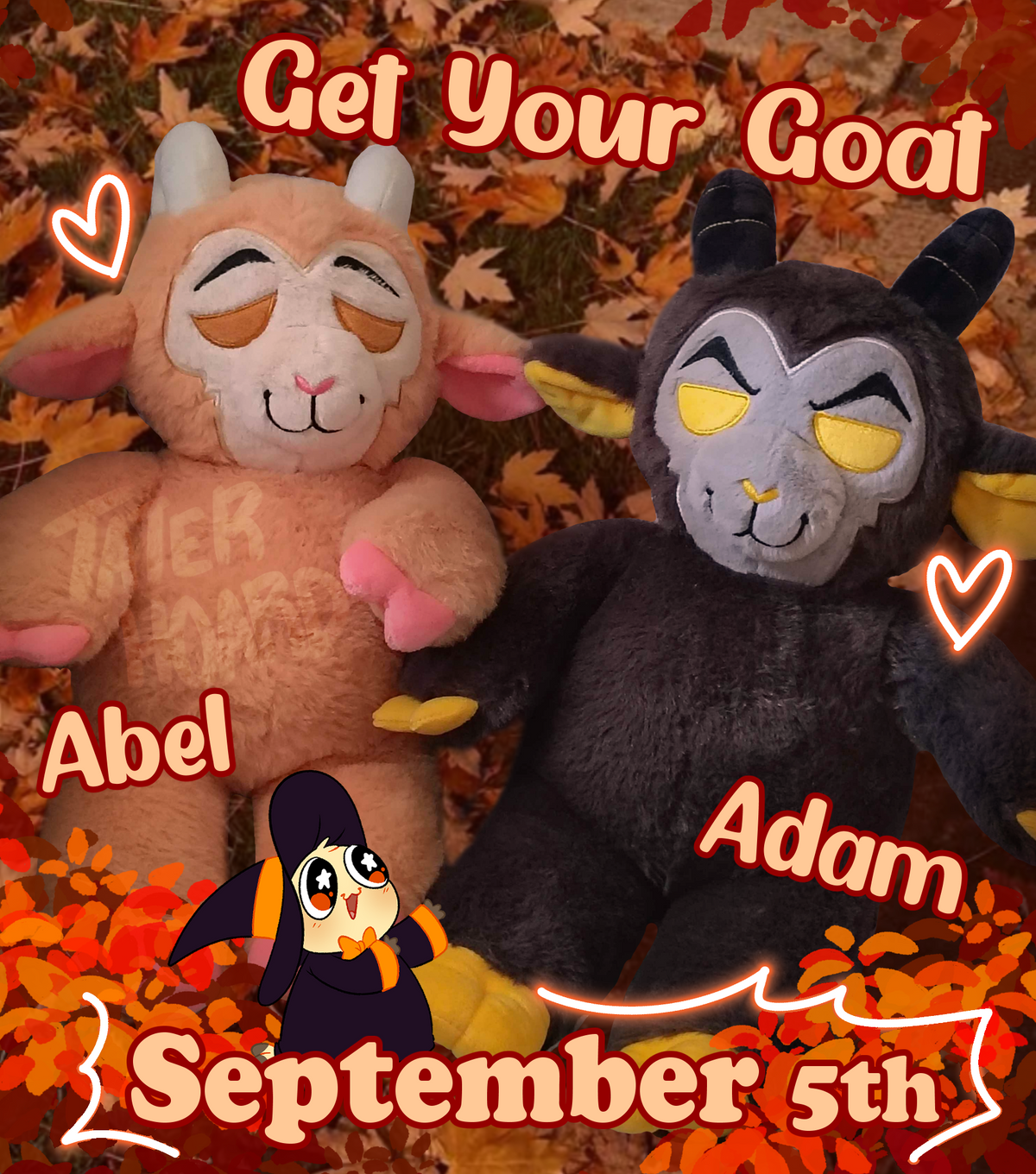 Last Chance Adam and Abel Goats (Pre-Order) limited