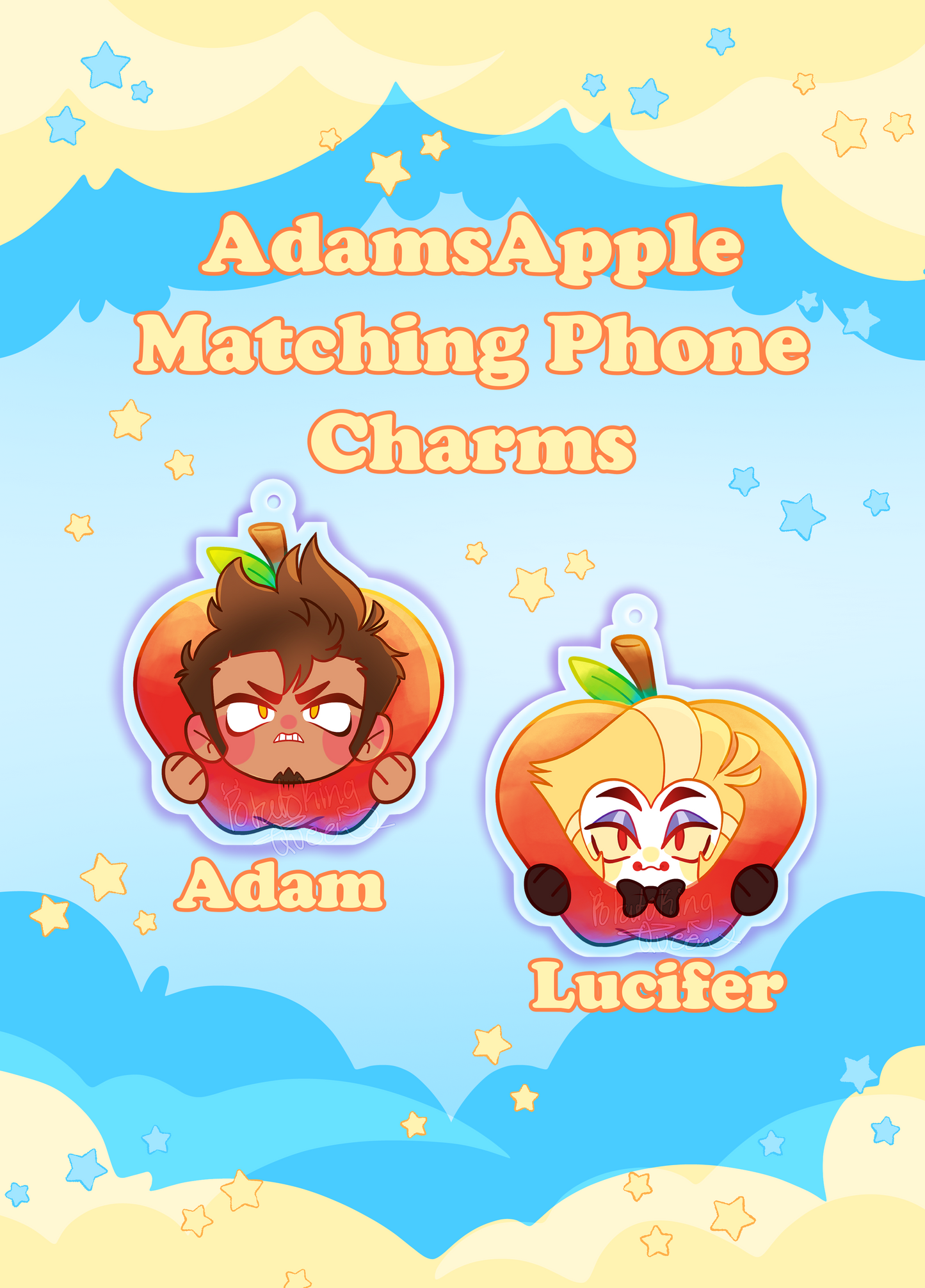 (pre-order) Apple phone charms